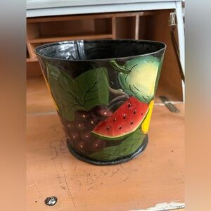 Fruit-Themed Decorative Pot